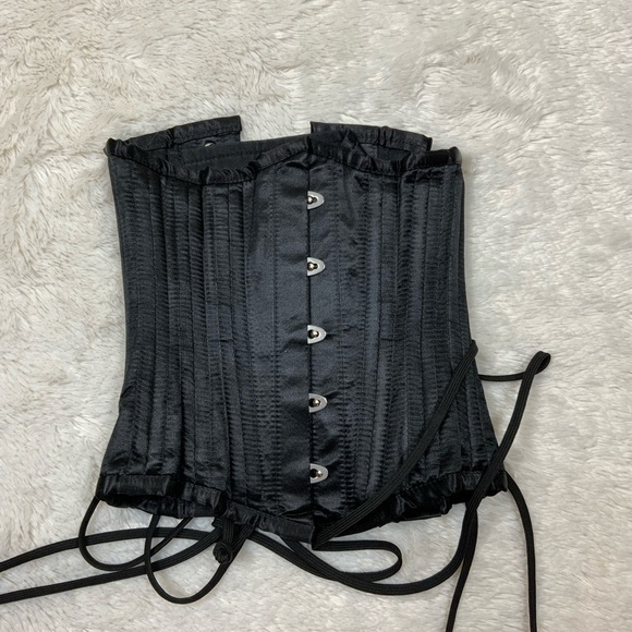 HOURGLASS ANGEL SHORT UNDERBUST COTTON CORSET - Picture 5 of 9